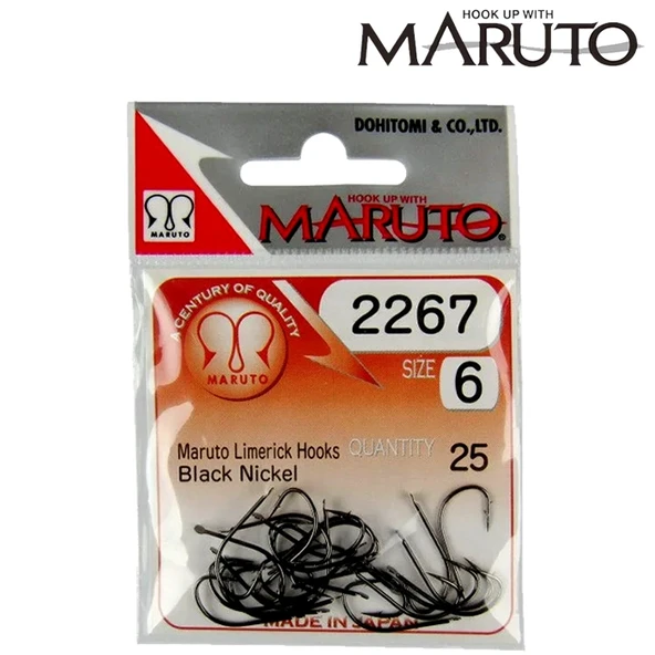 Maruto 2267 Black Nikel 22'li Olta İğnesi No:2 - Resim 2