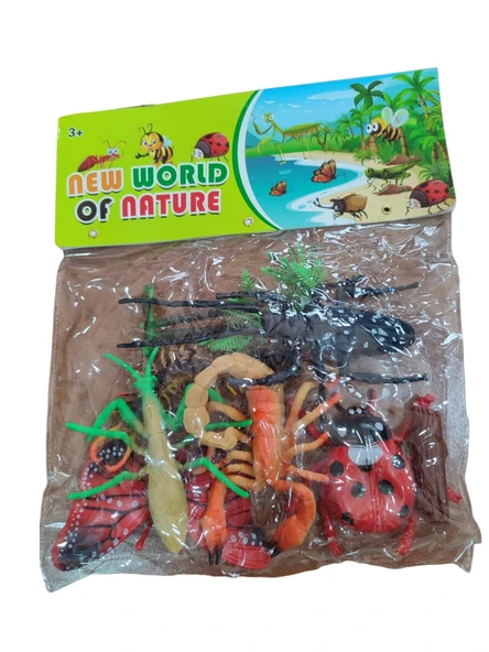 New World Of Nature Böcek Hayvan Seti ürün görseli 1
