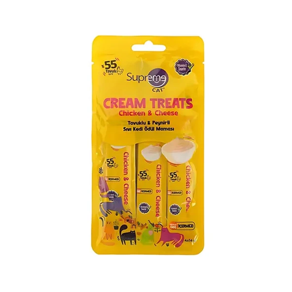 Supreme Tavuklu Peynirli Kedi Ödülü 4x14 Gr ürün görseli 1