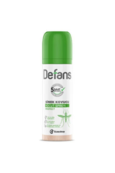 DEFANS (mini koku ) Defans Protect Sinek Kovucu Vücut Spreyi 100 ml ( 1 ADET ) ürün görseli 1