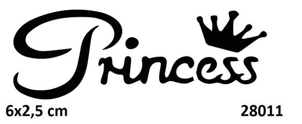 Prenses Tacı Taç Stencil Süsleme ve Boyama Kalıbı ürün görseli 1
