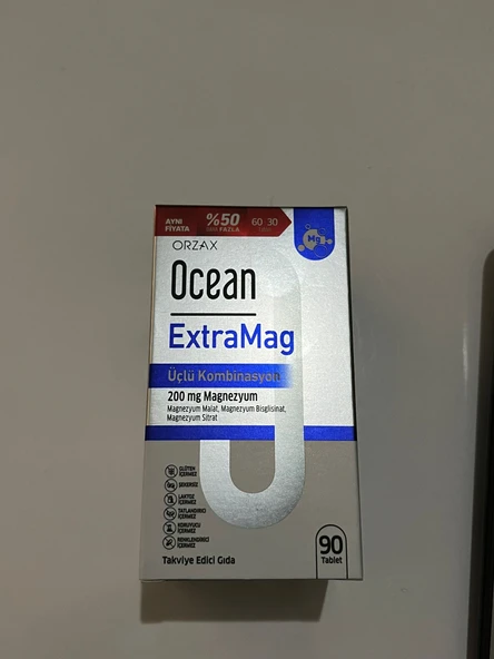 OCEAN Extramag  Üçlü Kombinasyon 90 Tablet Yeni ürün görseli 1