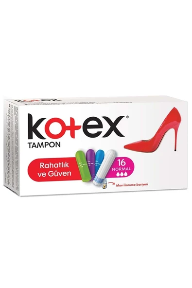 KOTEX Tampon 16 Adet Normal Tekli Pk ürün görseli 1