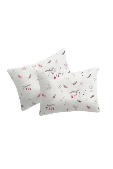 Lief Home %100 Pamuklu Fermuarlı Bebek Yastık Kılıfı | 35x45 ( 2 Adet ) ürün görseli 1