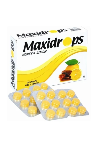 MAXİ Maxıdrops Ballı Limonlu Drpos Şeker ürün görseli 1