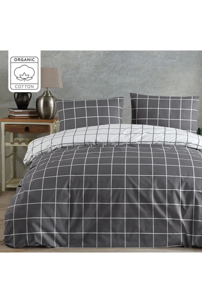 Lief Home %100 Pamuklu Tek Kişilik Nevresim Takımı 160x220 | 2 Yastık Kılıflı | Lastikli Çarşaflı 100x200+30 ürün görseli 1