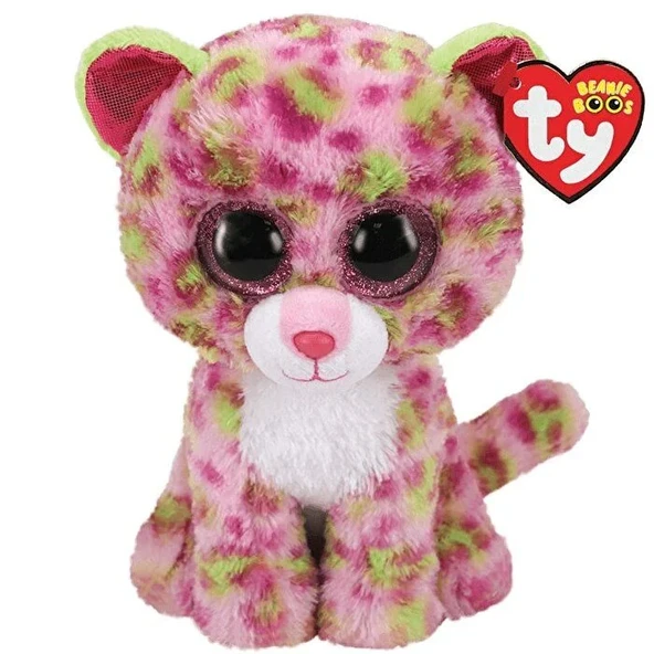 TY Beanie Boos Lainey Pembe Yeşil Leopar 15 Cm ürün görseli 1