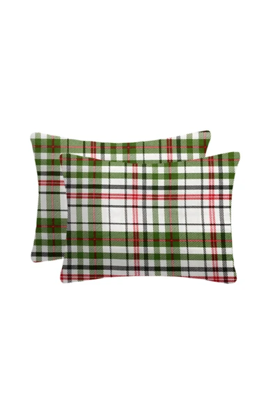 Lief Home %100 Pamuklu Flanel Kumaşından Fermuarlı Yastık Kılıfı | 50x70 ( 2 Adet ) ürün görseli 1