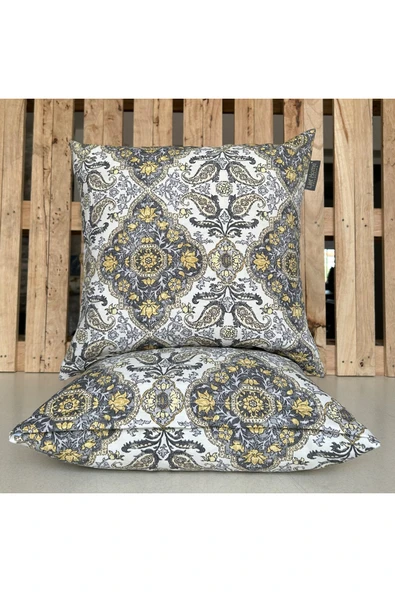 Lief Home 2'li Fermuarlı Dekoratif Kırlent Kılıfı - 40x40 cm ürün görseli 1