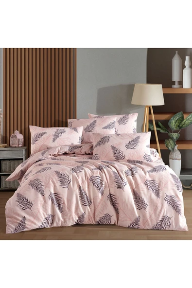 Lief Home Çift Kişilik Nevresim Takımı | 4 Yastık Kılıfı | Lastikli Çarşaflı | 200x220cm ürün görseli 1