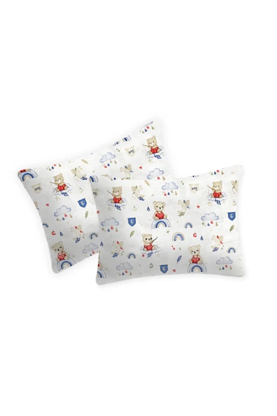 Lief Home %100 Pamuklu Fermuarlı Bebek Yastık Kılıfı | 35x45 ( 2 Adet ) ürün görseli 1