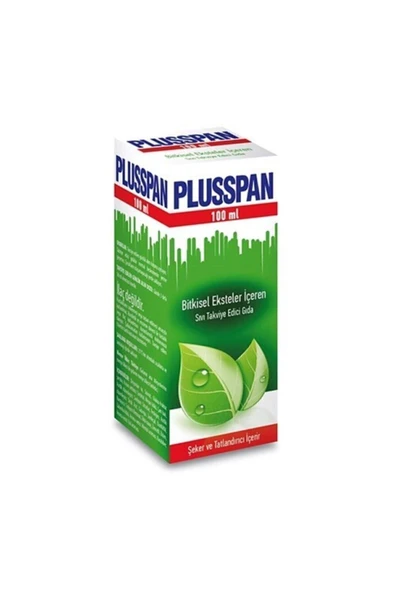 LEDAPHARMA Plusspan Bitkisel Takviye Edici Şurup 100 ml : 10-2027 ürün görseli 1