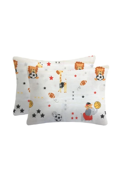 Lief Home Flanel ( Pazen ) Bebek Yastık Kılıfı | 35x45 ( 2 Adet ) ürün görseli 1