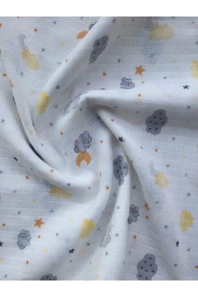 Lief Home Müslin Örtü 100x120 | Ağız Bezi Hediyeli ( 3 Adet ) ürün görseli 1