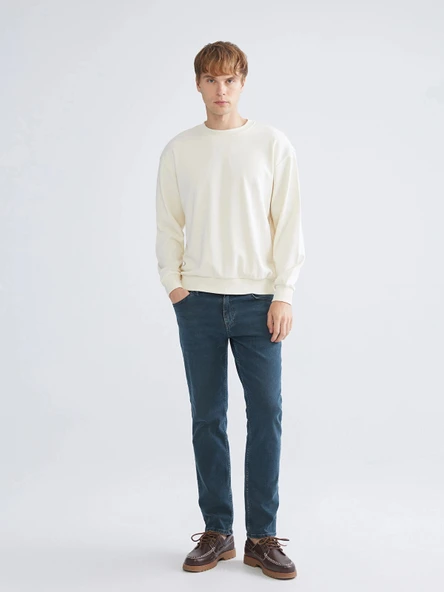 LCW Jeans Yeşil Büyük Beden Regular Fit Erkek Jean Pantolon ürün görseli 1