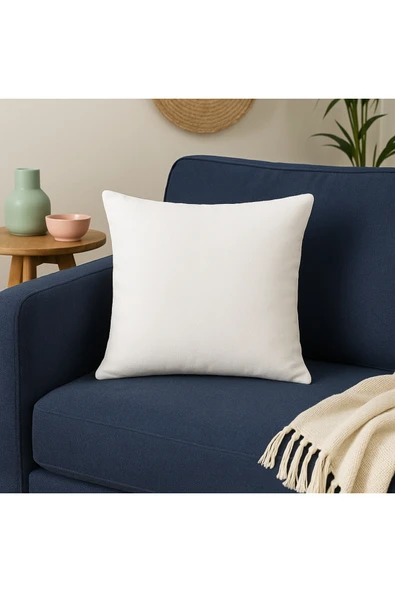 Lief Home İçi Silikon Elyaf Dolgulu Kırlent Yastık | 40x40 ( 1 Adet ) ürün görseli 1