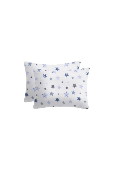Lief Home %100 Pamuklu Flanel Kumaşından Fermuarlı Yastık Kılıfı | 50x70 ( 2 Adet ) ürün görseli 1
