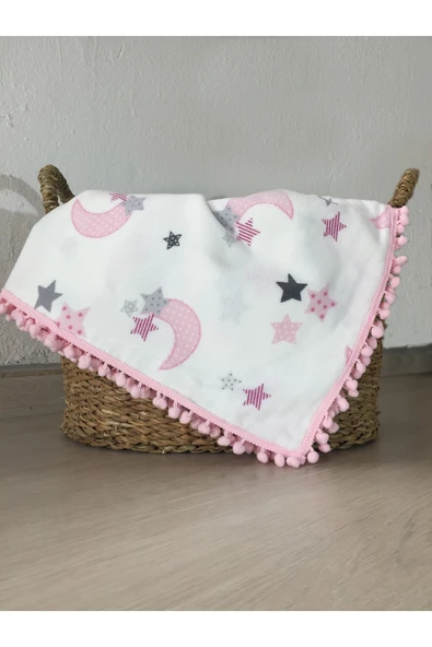 Lief Home Flanel Bebek Battaniyesi 100x115 | Çift Taraflı ürün görseli 1