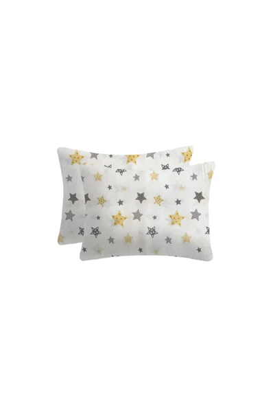 Lief Home Flanel ( Pazen ) Bebek Yastık Kılıfı | 35x45 ( 2 Adet ) ürün görseli 1