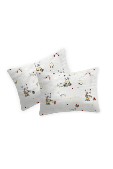 Lief Home %100 Pamuklu Bebek Yastık Kılıfı | 35x45 ( 2 Adet ) ürün görseli 1