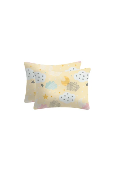 Lief Home %100 Pamuklu Fermuarlı Bebek Yastık Kılıfı | 35x45 ( 2 Adet ) ürün görseli 1