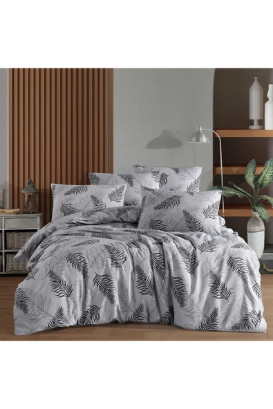 Lief Home Çift Kişilik Nevresim Takımı | 4 Yastık Kılıfı | Lastikli Çarşaflı | 200x220cm ürün görseli 1