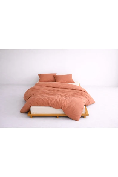 Lief Home Lüks Ranforce Kumaş %100 Pamuklu Tek Kişilik Nevresim Takımı 160x220 | Lastikli Çarşaf 100x200+30 ürün görseli 1