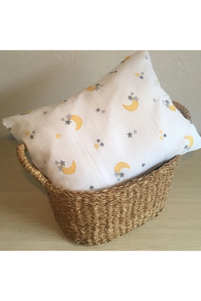 Lief Home %100 Pamuklu Müslin Kumaşından Bebek Yastık Kılıfı 40x60 ( 1 Adet ) ürün görseli 1