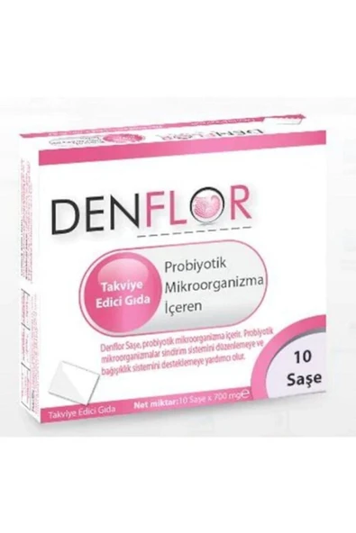 DENFLOR Takviye Edici Gıda 10 Saşe 2 Kutu ürün görseli 1