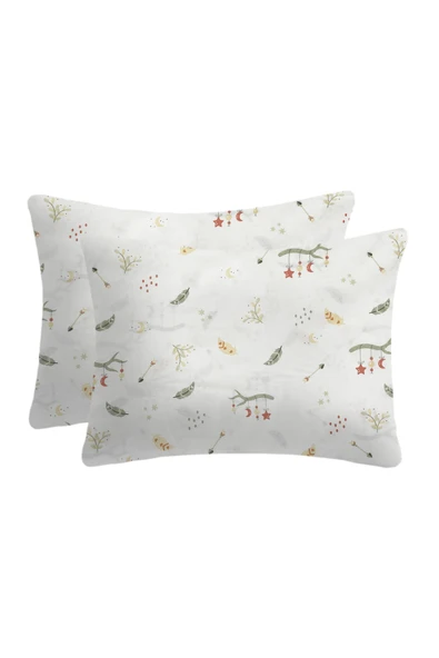 Lief Home %100 Pamuklu Bebek Yastık Kılıfı | 35x45 ( 2 Adet ) ürün görseli 1