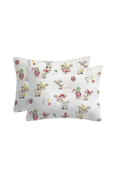 Lief Home Flanel ( Pazen ) Bebek Yastık Kılıfı | 35x45 ( 2 Adet ) ürün görseli 1