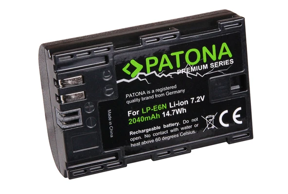 PATONA  1259   Premium LP-E6N Batarya Pil - Resim 2