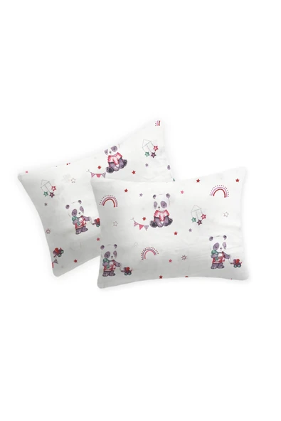 Lief Home %100 Pamuklu Fermuarlı Bebek Yastık Kılıfı | 35x45 ( 2 Adet ) ürün görseli 1