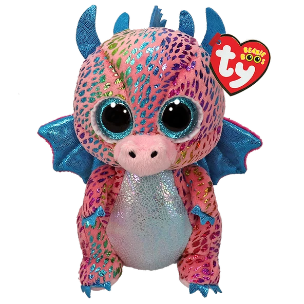 TY Beanie Boos Flint Renkli Ejderha 15 Cm ürün görseli 1