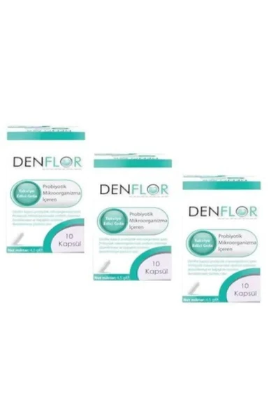 DENFLOR 4a Probiyotik 10 Tablet X 3 Adet ürün görseli 1