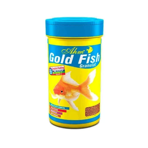 Ahm Gold Granulat Balık Yemi 100 ml ürün görseli 1