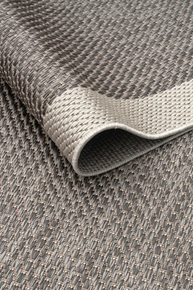 Elvey Home Sisal Çerçeveli Yumuşak Doku Yıkanabilir Silinebilir Leke Tutmaz İskandinav Bohem Kaymaz Taban Koridor Mutfak Halı Yolluk ürün görseli 1