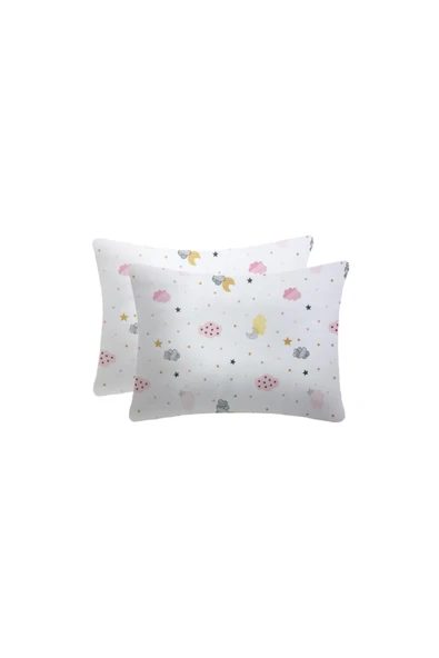 Lief Home Pamuklu Bebek Fermuarlı Yastık Kılıfı | 35x45 ( 2 Adet ) ürün görseli 1