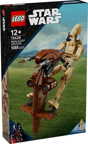 Lego Star Wars Battle Droid with STAP 75428 ürün görseli 1