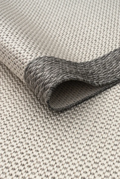 Elvey Home Sisal Çerçeveli Yumuşak Doku Yıkanabilir Silinebilir Leke Tutmaz İskandinav Bohem Kaymaz Taban Koridor Mutfak Halı Yolluk ürün görseli 1