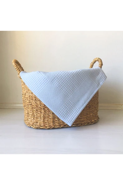 Lief Home Waffle Desenli Bebek Pike Battaniye | 100x115 ürün görseli 1