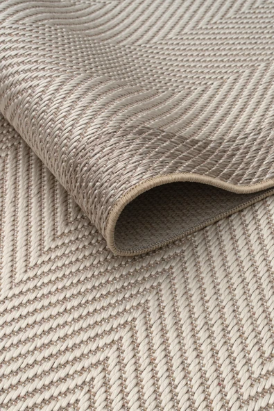 Elvey Home Sisal Çerçeveli Yumuşak Doku Yıkanabilir Silinebilir Leke Tutmaz İskandinav Bohem Kaymaz Taban Koridor Mutfak Halı Yolluk ürün görseli 1