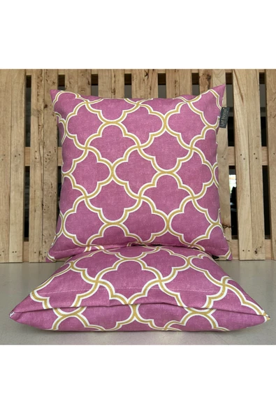 Lief Home 2'li Fermuarlı Dekoratif Kırlent Kılıfı - 40x40 cm ürün görseli 1