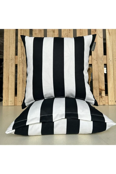 Lief Home 2'li Fermuarlı Dekoratif Kırlent Kılıfı - 40x40 cm ürün görseli 1