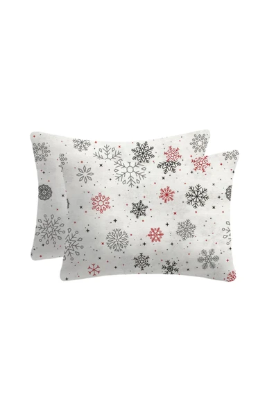 Lief Home %100 Pamuklu Flanel Kumaşından Yastık Kılıfı | 50x70 ( 2 Adet ) ürün görseli 1