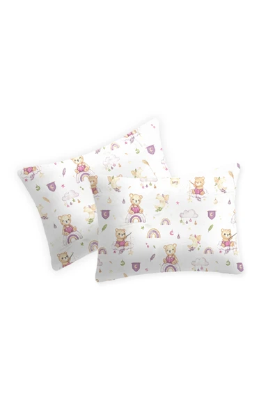Lief Home %100 Pamuklu Bebek Yastık Kılıfı | 35x45 ( 2 Adet ) ürün görseli 1