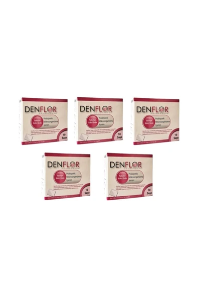 SERA Denflor Probiyotik 10 Saşe 5’li Paket ürün görseli 1