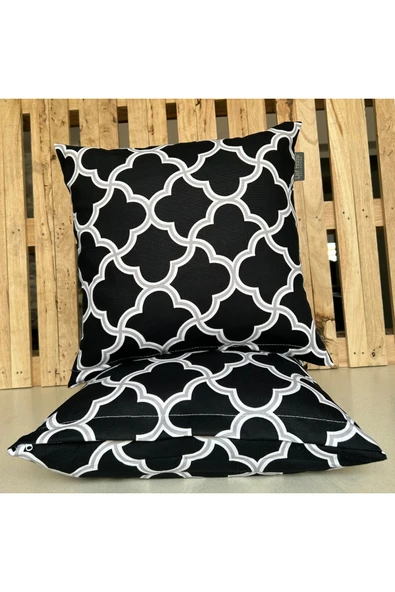 Lief Home 2'li Fermuarlı Dekoratif Kırlent Kılıfı - 40x40 cm ürün görseli 1