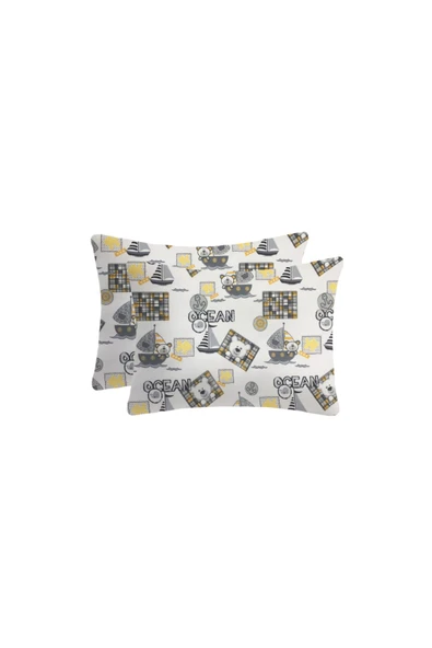 Lief Home %100 Pamuklu Bebek Yastık Kılıfı | 35x45 ( 2 Adet ) ürün görseli 1