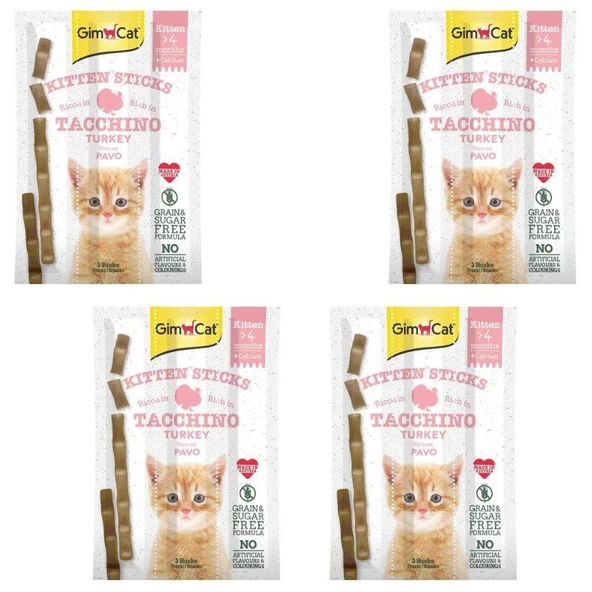 Gimcat Hindili Yavru Ödül Çubuğu X 4 Adet ürün görseli 1